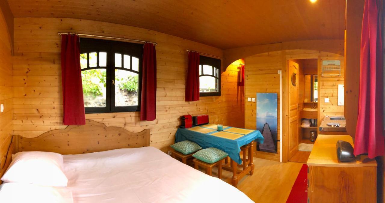 Millygite Roulotte - 4 Seasons Chalet-On-Wheels ภายนอก รูปภาพ