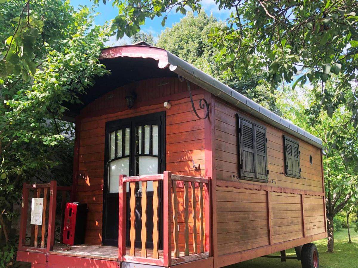 Millygite Roulotte - 4 Seasons Chalet-On-Wheels ภายนอก รูปภาพ